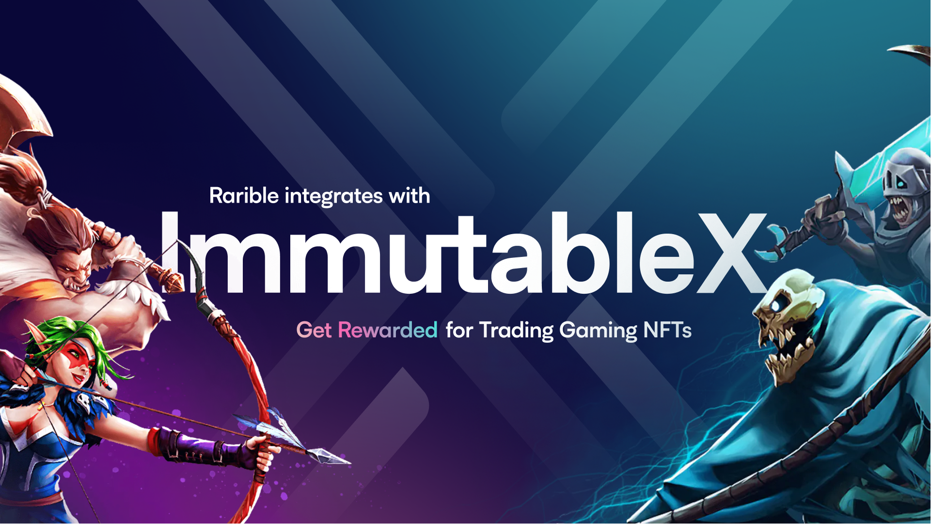 Rarible integrates with Immutable X. Get Rewarded for Trading Gaming NFTs!