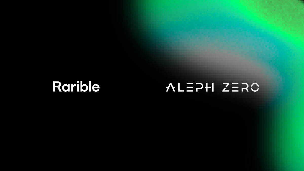 Aleph Zero NFTs? Yes, on Rarible