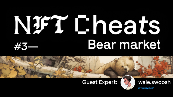 Your cheat sheet on... NFT bear market
